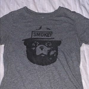 smokey the bear t-shirt